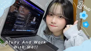 [ENG SUB]1Hour - Study And Work With benio!📝