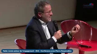 Table-ronde autour de l'engagement - BVA - Conférence avec Pierre Rosanvallon