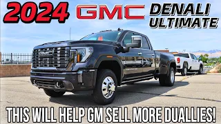 2024 GMC Sierra 3500 Denali Ultimate Dually: This One Update Will Help Them Sell A Lot Of Trucks!!!