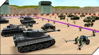 БОЕВОЙ СИМУЛЯТОР Второй Мировой Войны на Андроид - Игра WW2 Battle Simulator