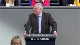 Bundestag 02.03.2023 * Verhandlungsinitiative zur Beendigung des Ukraine Krieges * J. Hardt CDU/CSU