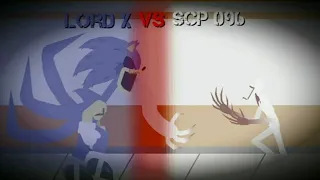 Lord x vs scp 096 (stick nodes animation)