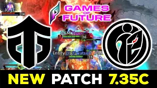 NEW PATCH 7.35C, YOWE vs NTS IN ELIMINATION SERIES !! ENTITY vs G2.IG - GAMES OF FUTURE 2024 DOTA 2