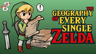 Analyzing and Comparing EVERY Zelda Map - The Theory of Zelda | Super Geek Bros.