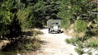 GAZ-51 offroad action