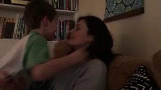 Gus and Mom Promise Kiss