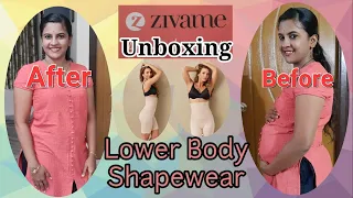 Zivame Shapewear Unboxing TELUGU Useful for Post Pregnancy Saggy Tummy #zivaeshapewear #postpregnanc
