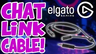 How To Use Elgato Chat Link Cable (Setup and Sound Test)