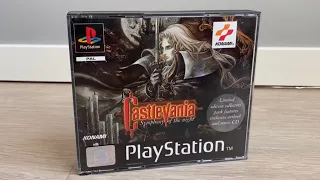 Castlevania Symphony Of The Night Limited Edition Unboxing - PlayStation 1