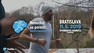 BEH NEPORAZENÝCH 11.5.19 | PORÁŽKA.SK | PETER „ŠARKAN“ NOVÁK | POZVÁNKA | 2019