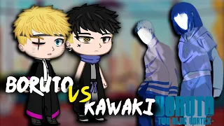 Naruto's friends react to Boruto & kawaki timeskip(pt.2)||TWO BLUE VORTEX|Gacha club|