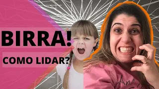 5 dicas para lidar com a birra das crianças (Birra Infantil)