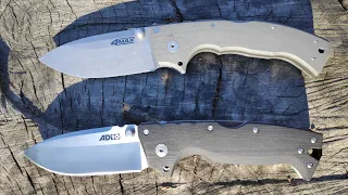 Нож AD-10 Cold Steel. Обзор и сравнение с 4MAX.