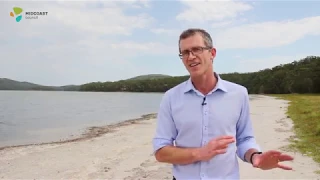 Low Lake Levels at Smiths Lake