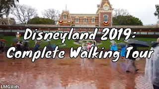 [4K 60fps] 2019 Disneyland park COMPLETE WALKTHROUGH TOUR - Anaheim California