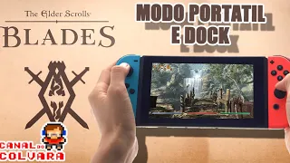 🔴The Elder Scrolls Blades Nintendo Switch - Gameplay Modo Portatil e Dock AO VIVO