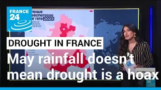 Explained: Why is France on drought alert despite heavy rainfall nationwide? • FRANCE 24 English