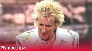 Rod Stewart fans thought Plymouth gig ending was a 'wind up' as video emerges
