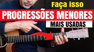 PROGRESSÕES MENORES MAIS USADAS - Aprenda agora - Sertanejas, gospel e populares.