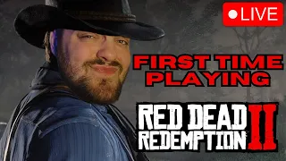 My First TIme EVER Red Dead Redemption 2!