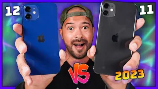 IPHONE 11 vs IPHONE 12 qual COMPRAR em 2023? 🤔