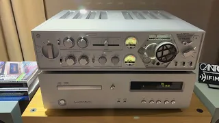 Amplificador HIFI Rose RA-180, CD Luxman D-03X, Canton Vento 100