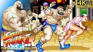 Hyper Street Fighter II - Zangief (SSFT) [2003/Arcade] 4K 60FPS