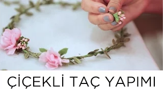 DIY Boho Flower Crown Tutorial | Derya Baykal