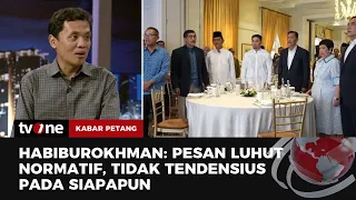 Habiburokhman Menjawab Pernyataan Luhut soal Orang Toksik di Kabinet | Kabar Petang tvOne