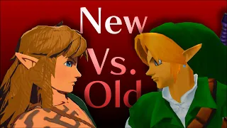 New vs. Old Legend of Zelda