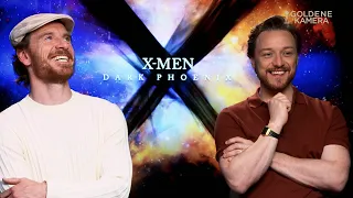 "X Men: Dark Phoenix": James McAvoy und Michael Fassbender im Interview