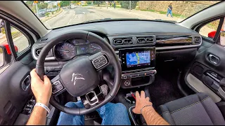 Citroen C3 In Mallorca 🇪🇸 [1.2 PureTech 83hp] |0-100| POV Test Drive #2039 Joe Black