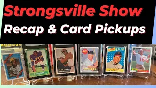 Sharing my time and pickups from the Strongsville show. What a fantastic couple of days!