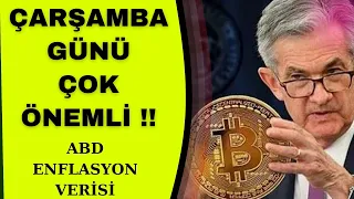 ABD ENFLASYON VERİSİ! bitcoin yükselişe devam mı ? bist 100 zirveye devam mı ? altın gümüş