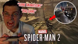 Fans are upset with "Same Swinging Animations" | Marvel's Spider-Man 2 PS5