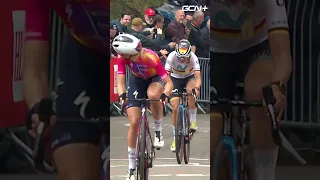 Vollering Turns The Screw On The Mur de Huy! #shorts