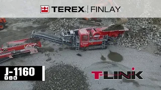 Terex FInlay J-1160 jaw crusher