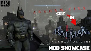 Batman Arkham City suit in Arkham Origins ! Skin MOD Showcase