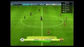 Fifa World Online match FC BARCELONA vs Germany