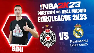 PARTIZAN vs. REAL MADRID - EUROLEAGUE 2K23