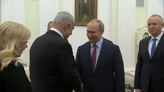 Putin meets with Netanyahu in Moscow | AFP