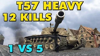 World of Tanks | T57 Heavy - 12 Kills - 8.9K Damage