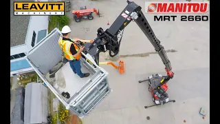 The New Manitou  MRT 2660 Vision+ is an absolute material-handling masterpiece! | Leavitt Machinery