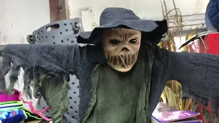 Halloween 2020 set up home haunt prop arrivals vlog