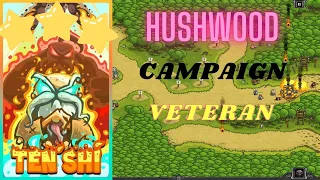 Kingdom Rush | Hushwood Extra Stage Veteran | Hero Ten'Shí