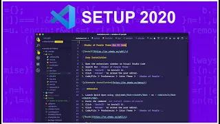 Visual Studio Code. Mi Configuración de extensiones 2020