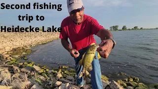 Second fishing trip to Heidecke Lake
