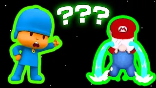 Pocoyo & Mario Don't Touch! Crying Sound Variations in 35 Seconds