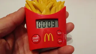 2020年マクドナルド福袋のポテトタイマーの音！