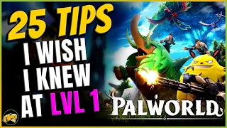 Palworld - BEGINNERS GUIDE - Best way to earn EXP, Best Starter Base, Pals, Combat and more